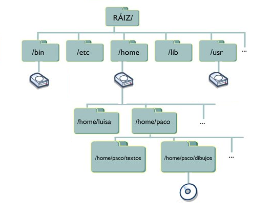 Montaje con varios dispositivos