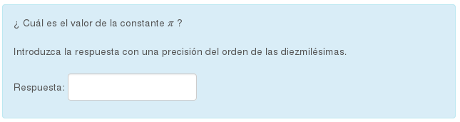 Pregunta de tipo NU Pregunta de tipo NU