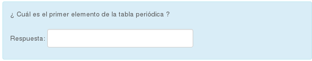 Pregunta de tipo SA